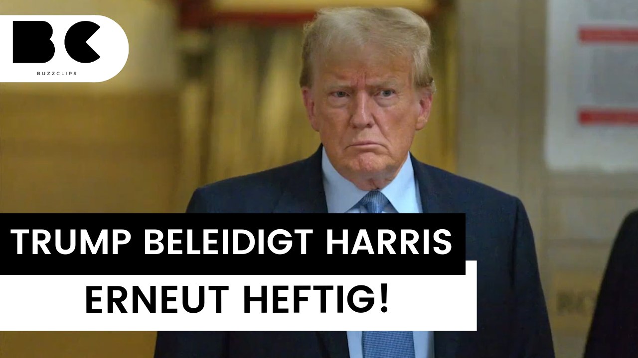 Donald Trump: Vulgäre Beleidigung von Kamala Harris