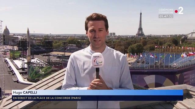 Jean-Baptiste Marteau et Carole Gaessler présentent Jeux paralympiques de Paris 2024 : Le jour J le mercredi 28 août 2024 en direct sur France 2.