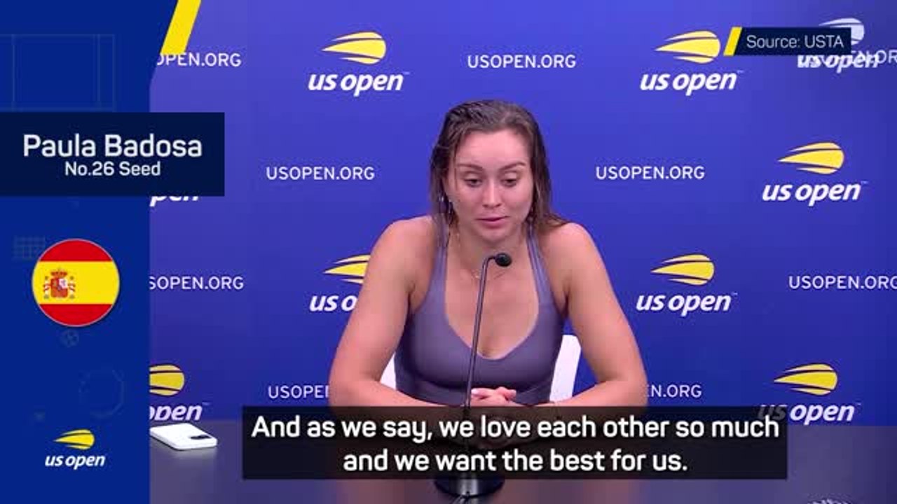 Badosa ‘suffered’ seeing boyfriend Tsitsipas exit US Open