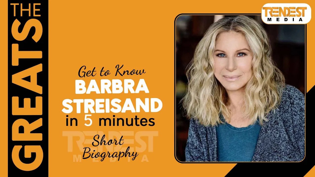 Barbra Streisand | Biography in 5 minutes | The Greats | Infotainment Video