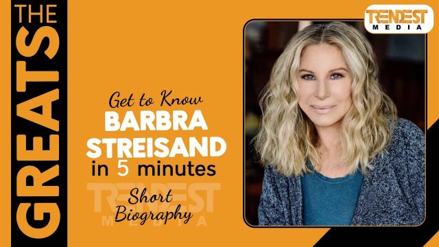 Barbra Streisand | Biography in 5 minutes | The Greats | Infotainment Video