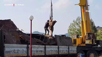 Fırtına ikiye bölmüştü! Söküm işlemleri tamamlandı