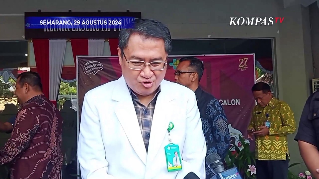 Andika Perkasa- Hendrar Prihadi dan Ahmad Luthfi-Taj Yasin Jalani Pemeriksaan Kesehatan