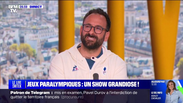 Jeux paralympiques: On est là, on ne pourra plus jamais dire qu'on ne nous voit pas , se réjouit Michaël Jeremiasz, ex-numéro 1 de tennis fauteuil