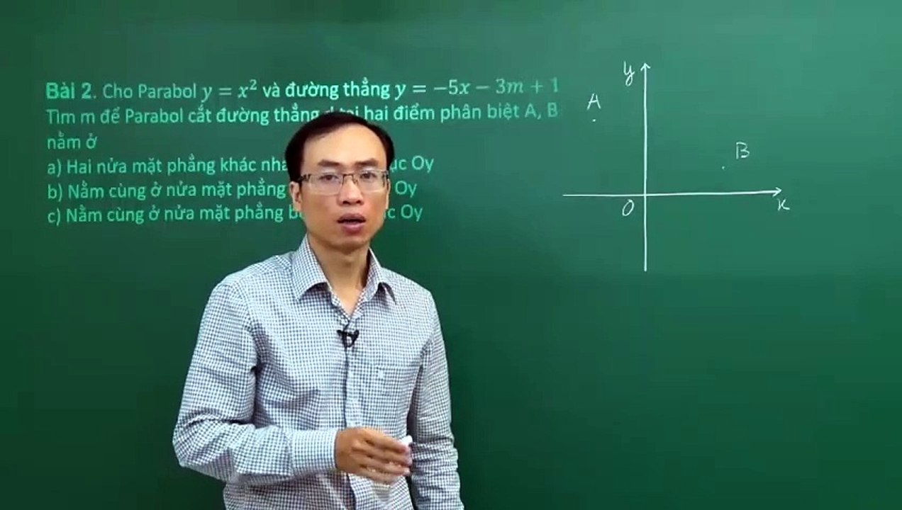 17. Bài 04. Biện luận dấu của nghiệm. (Luyện thi vào 10 Chuyên Toán CT1 ) - HOCMAI 2024-05-22 09_56