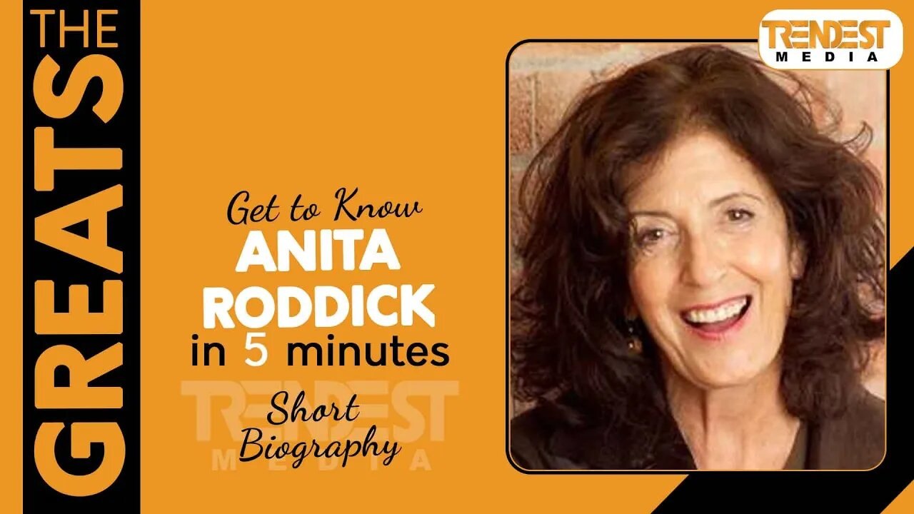 Anita Roddick | Biography in 5 minutes | The Greats | Infotainment Video