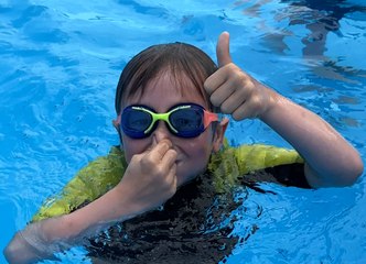 Cours de natation pour les enfants