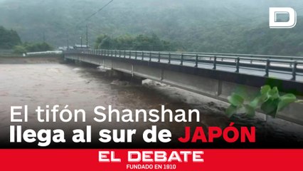 El tifón Shanshan avanza hacia Tokio tras dejar tres fallecidos en el suroeste de Japón