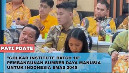 Melalui Golkar Institute, Partai Golkar Buktikan Komitmennya dalam Menyiapkan Generasi Emas Menuju Indonesia Maju 2045