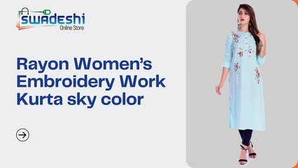 Elegant Designer Kurti with Detailed work– A Blend of Tradition and Modern Style