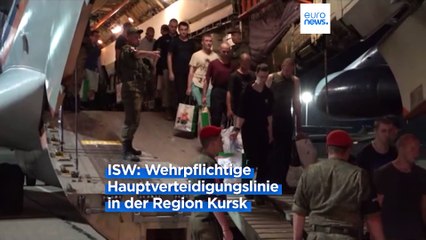 Setzt Russland Wehrpflichtige in der Region Kursk ein?