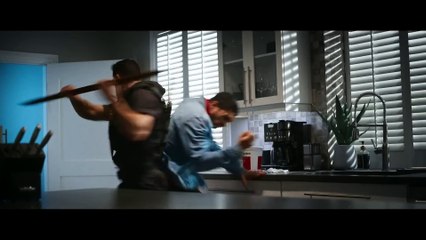 Scott Adkins and Other Mercenaries Against Vampires | Day Shift (2022)