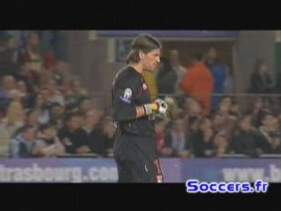 Strasbourg 1-2 Lyon 34emes journee 2007/2008