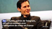 Le patron de Telegram Pavel Durov remis en liberté sous contrôle judiciaire