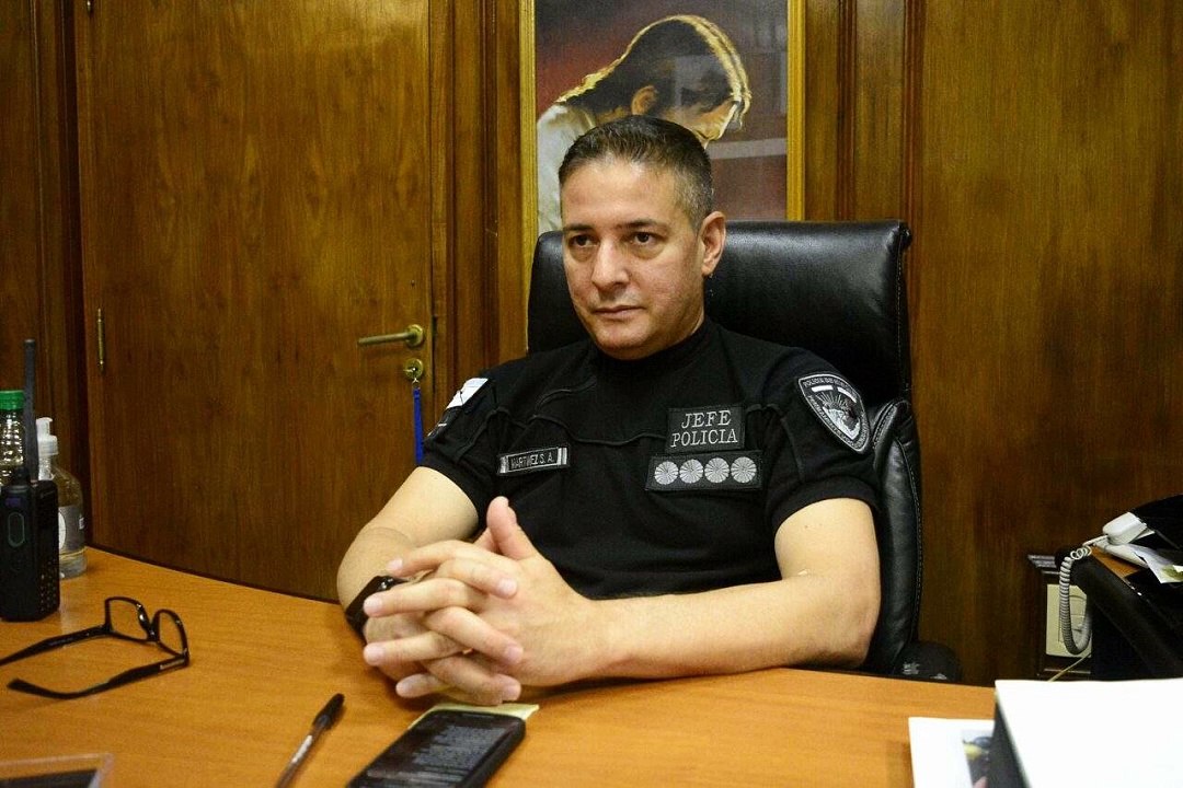 Sandro Martínez Jefe de la Policia de Misiones, sobre la detención de Kiczka