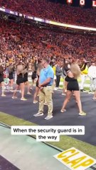 Gaurd is in the way Watch till end...