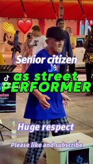 Senior citizen SHOCKS crowd with street performance! (2024)