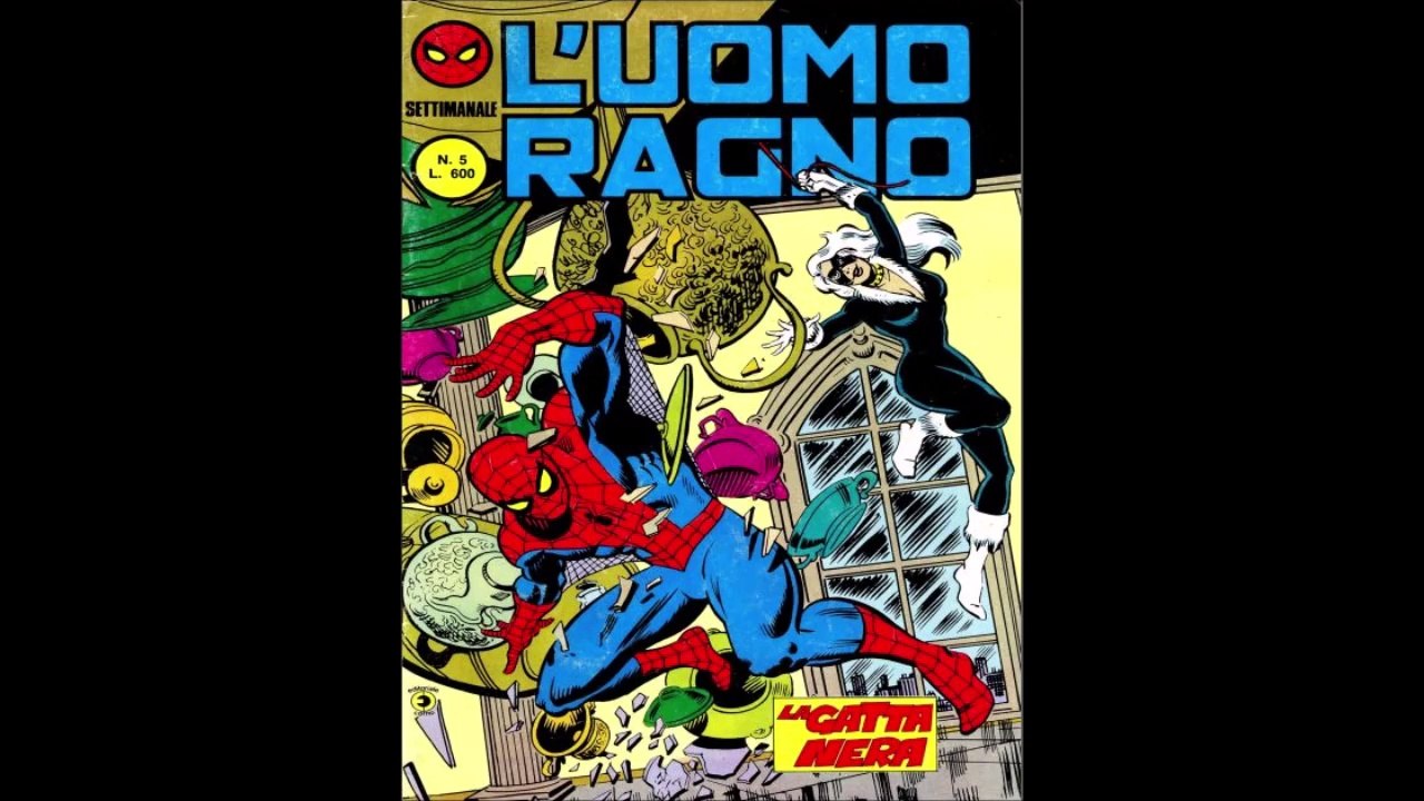 L,UOMO RAGNO---LA GATTA NERA
