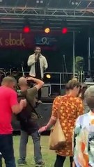 Dayton Grey performs  at Lock Stock 2022