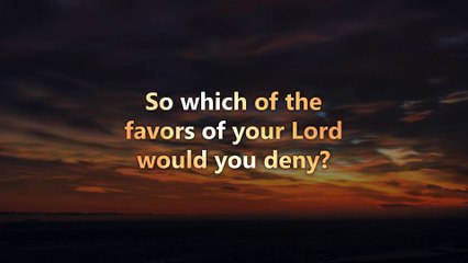 Surah Ar-Rahman l _ Verse 41-53 _ Tareq Mohammad  _ Quran Visualization