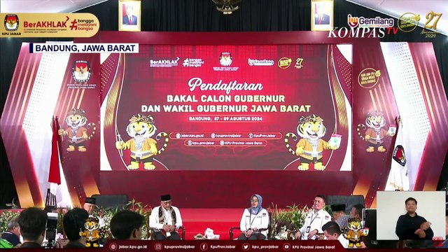 Diusung PKS-NasDem, Ahmad Syaikhu-Ilham Habibie Resmi Daftar Pilgub Jabar 2024