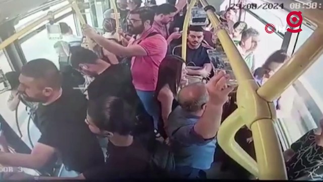 İşte Metrobüs Kazasının Araç İçi Görüntüsü!