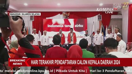 Momen Ramdhan Pomanto-Azhar Arsyad Mendaftarkan Diri di Pilgub Sulsel!