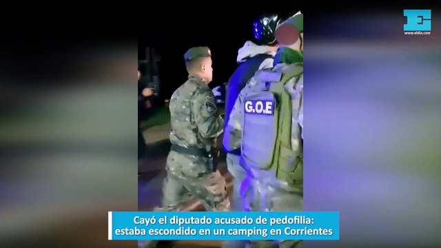 Cayó el diputado acusado de pedofilia, estaba escondido en un camping en Corrientes