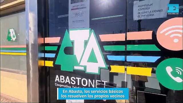 En Abasto, los servicios básicos los resuelven los propios vecinos