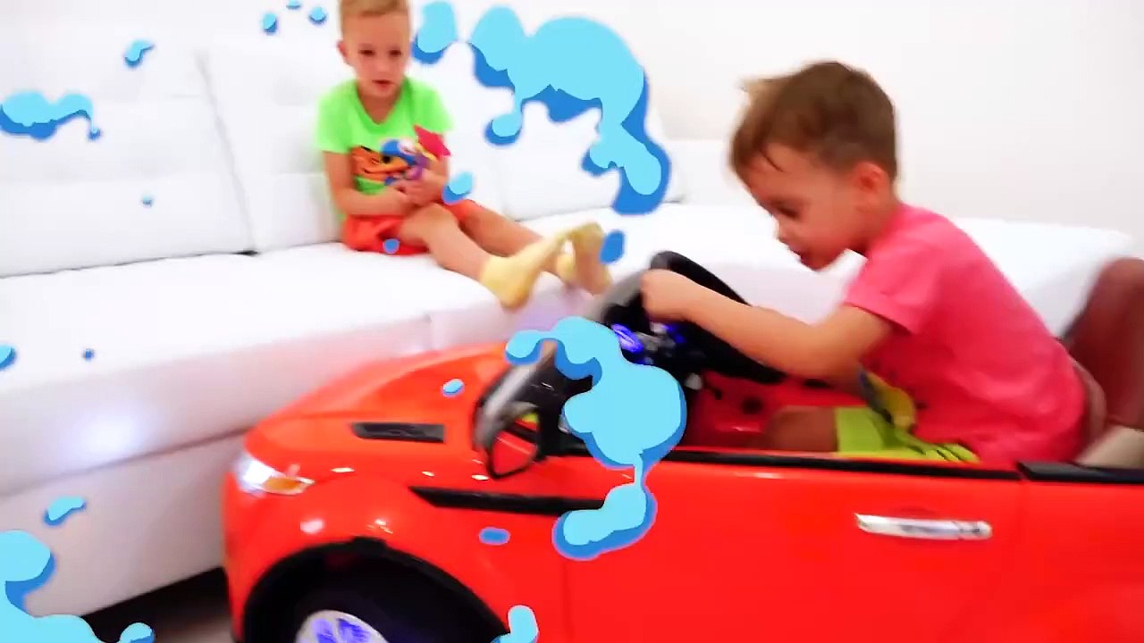 Magic Little Driver ride on Toy Cars and Transform car for kids |  Vlad and niki
