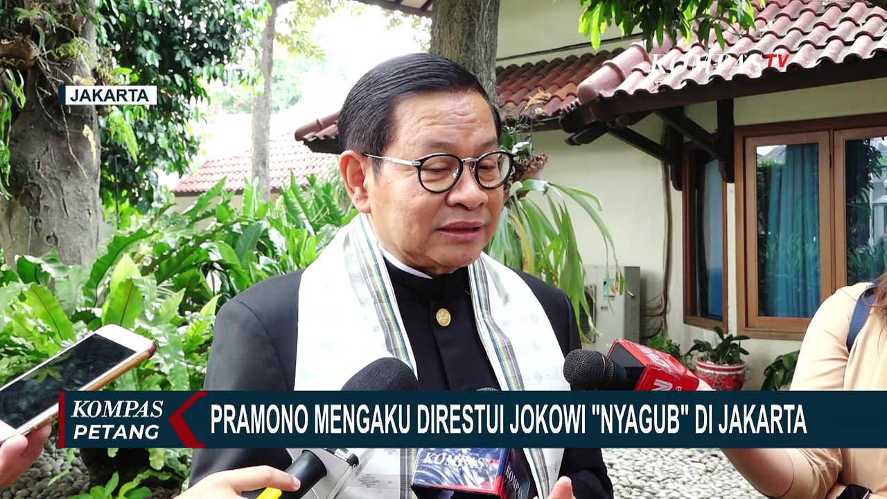 Strategi PDIP Usung Pramono Anung-Rano Karno di Jakarta, Pramono Dapat Izin Jokowi