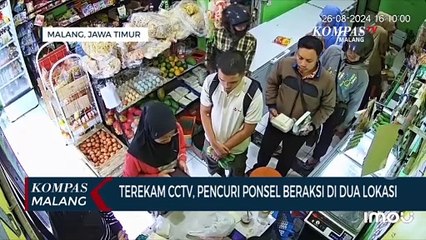 Meresahkan! Pencuri Ponsel di Malang Beraksi di Dua Lokasi