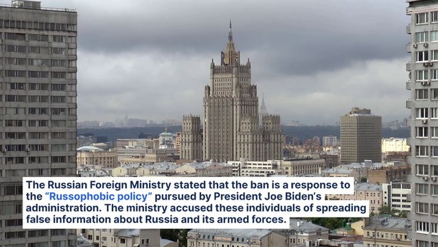 Russia 'Permanently' Bans 92 Americans Including Academics, Government Officials, And Journalists: Blames It On Biden Administration's 'Hybrid War' And 'Russophobic Policy'