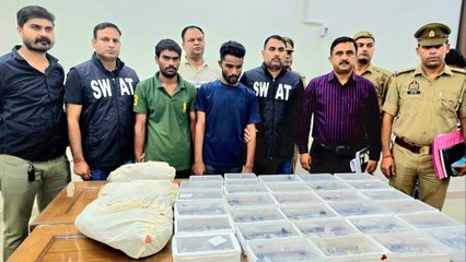 गाजियाबाद में चादर गैंग ने चुराई थीं 3 करोड़ की घड़ियां, 2 आरोपी गिरफ्तार, 46 लाख की घड़ी बरामद