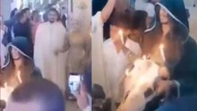 طقوس غريبة في حفل زفاف تونسي