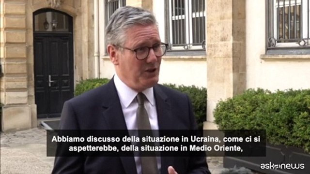 Starmer a Parigi da Macron: ricostruire relazioni Gb-Ue