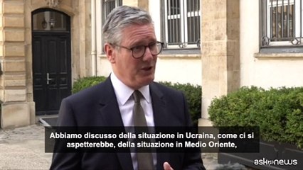 Starmer a Parigi da Macron: ricostruire relazioni Gb-Ue
