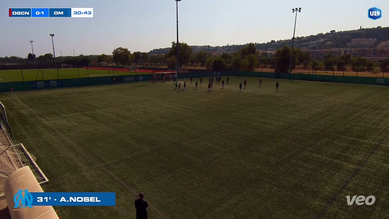 U19 I OGCN 2-2 OM : Les buts olympiens