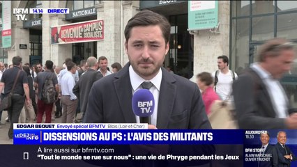 Début des universités d'été du PS sur fond de tensions internes alors que les militants restent fidèles à la candidature de Lucie Castets à Matignon