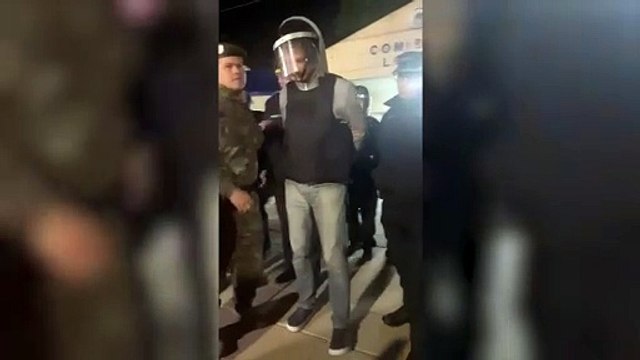 Así se llevaron detenido a Germán Kiczka, el diputado acusado de pedofilia