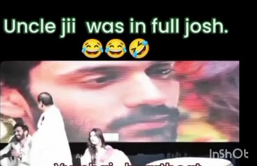 Uncle Ji trying to be MURTASIM KHAN!!"