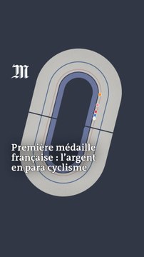La première médaille française : l’argent en paracyclisme
