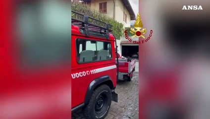 Descargar video: Maltempo, effettuati un centinaio di interventi dai Vigili del fuoco in Lombardia