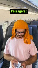 La pire passagère en avion 