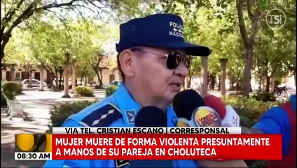 Hondureño habría acabado con la vida de su esposa en Choluteca