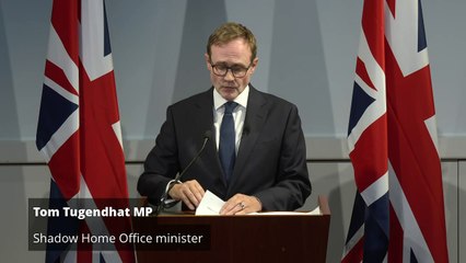 Tom Tugendhat accuses PM of 'giving into unions' demands'