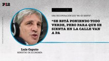 Caputo asegura que hay signos de recuperación en la economía: 