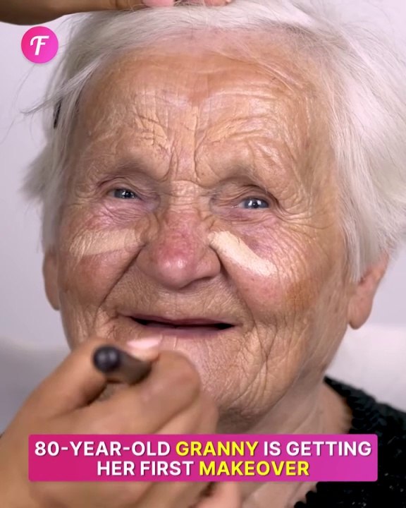 Make over 80 years old lady