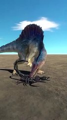 Spinosaurus vs Emperor scorpion