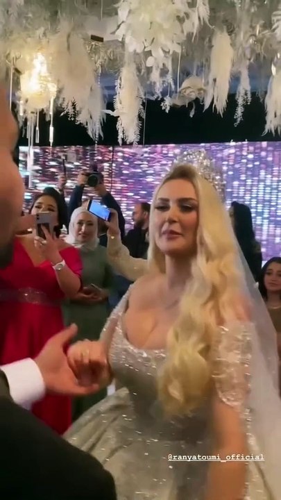 حفل زواج رانيا التومي